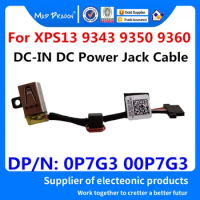 New Original Laptop DC IN DC-IN DC Power Jack Cable For Dell XPS-13 XPS13 9343 XPS13 9350 XPS13 9360 0P7G3 00P7G3