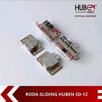 Roda Pintu Sliding HUBEN SD-12 / 388 Besi Nylon