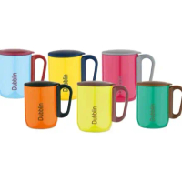 Mug Gelas Cangkir Tahan Panas Dublin 220 ML ( 1PCS ) Kopi Teh  Susu Stainles