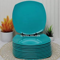 Piring Melamin Ceper 1LUSIN Model Teplek Tebal dan Tahan Panas - Standar SNI Food Grade - Kitchenwar