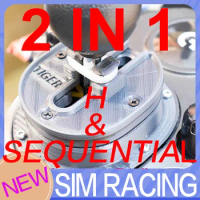 【PODTIG】For logitech G29 logitech G27 G923 Gear Shifter Mod Improve feel SIM RACING SEQUENTIAL SHIFTER MOD 2 IN 1