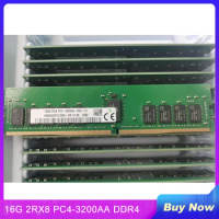 1 PCS Server Memory For SK Hynix RAM 16GB 16G 2RX8 PC4-3200AA DDR4 3200 REG ECC