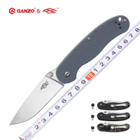 Firebird Ganzo FB727S 440C blade G10 handle 4 colors folding knife tactical knife outdoor camping EDC tool Hunting Pocket Knife