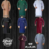 Jubah pria grosir ready stok jubah pakistan gamis asyifa Muslim