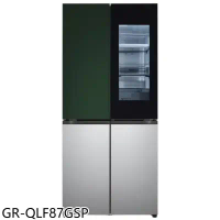 LG樂金【GR-QLF87GSP】860公升敲敲門可更換門片冰箱(含標準安裝)(全聯禮券10700元).