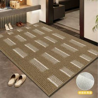 高階入戶門地墊門口地毯門墊家用防滑耐髒入門腳墊輕奢立體可裁剪