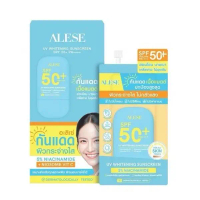 แนะนำ แนะนำ ( 1 กล่อง ) ครีมกันแดด เนื้อแมตต์ อะลิเซ่ ALESE UV Whitening Sunscreen SPF50+PA++++TikTo