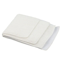 3pcs Washable Pads Microfibre Cloths ForVileda Steam XXL Steam Vacuum Cleaner Spare Parts Replacement Cloths Cleaning Cloth Rag