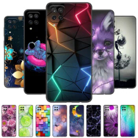 For Samsung Galaxy A12 Case Silicone Luxury Cat Marble Soft Bumper Cover for Samsung Galaxy M12 A12 Protective Capas A M 12