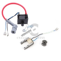 Magneto Gegelung Pencucuhan CDI, Untuk Enjin Beroda, Sesuai untuk Enjin 49cc, 60cc, dan 80cc, Basika