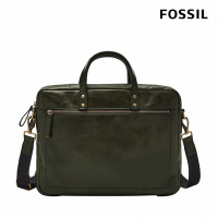 【FOSSIL】Haskell 真皮商旅公事包-深橄欖色 MBG9342302