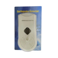 Earthquake Detector Earthquake warning instrument buzzer alarm wall-mounted 9V battery power cycle use