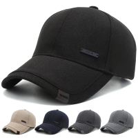 Topi Besbol, Bahan Kapas, Gaya Vintaj, Kasual, Untuk Lelaki dan Wanita, Topi, Perlindungan Matahari,