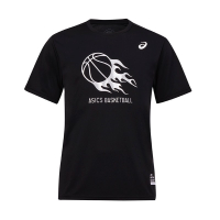 2月特價 ASICS 亞瑟士 籃球短袖上衣 運動T恤 吸濕排汗 球衣 2063A316-003黑 [陽光樂活](D8)