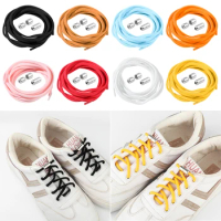 Universal-Shoelaces Replacements for Kids No Tie ShoeLaces Elastic Shoe laces with Metal Lock Elastic Running Laces