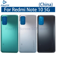 New For Xiaomi Redmi Note 10 5G Battery Cover Back Door Replacement Hard Battery Case For Redmi Note10 5G Housing Cover