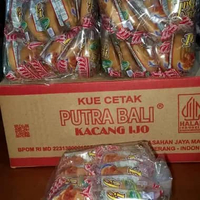 KUE CETAK PUTRA BALI ( kacang hijau) 1 pack isi 10 bungkus