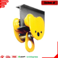 Krisbow Plain Trolley 2 Ton Katrol Barang Dudukan Chain Block 2 Ton