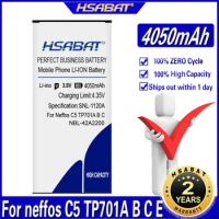 HSABAT NBL-42A2200 4050mAh Battery for neffos C5 TP701A B C E Batteries
