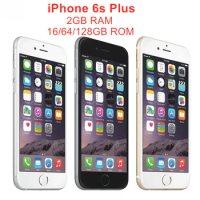 Apple iPhone 6S Plus 5.5"Original Unlocked 2GB RAM 16GB/64GB/128GB ROM Dual Core 12MP 4G LTE IOS A9 Smartphone
