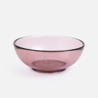 【HOLA】Bitz玻璃碗20cm 琥珀