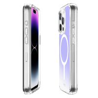 【avana】iPhone 15 Pro / 15 Pro Max COSMIC-炫彩磁吸防摔殼(炫紫)