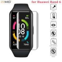 2PCS TPU Soft Hydrogel Film full For Huawei Honor Band 6 Screen Protector for Huawei Band 6 band6 Portective Films (Not glass)