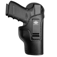 IWB Gun Leather Holsters for Pistol : Glock 19 17 26 Taurus G2C G3C G3 S&amp;W M&amp;P Shield 9mm / 380 EZ - Ruger - Colt 1911 -Beretta