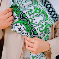 Sorban AR-RIDA Rayon Asli Premium Motif Kashmiri Full Printing Gloyoran Trompa Batik - Selendang