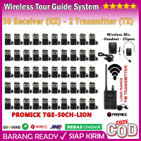 Wireless Tour Guide Interpreter System Audio Haji Umroh 50CH LION 2 TX