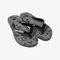 SANDAL JEPIT SPONS CASUAL PRIA WANITA SIMPLE ABU ABU FRIDAY KILLER | PNK RIOT SDL DG
