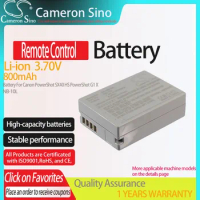 CS Canon Camera Battery for Canon PowerShot SX40 HS PowerShot G1 X Fits NB-10L 800mAh 7.40V Li-ion
