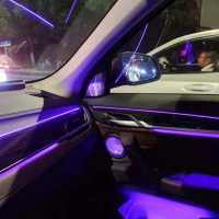 Car Ambient Light Set For BMW X1 F48 F49 Auto Door Audio Ambient Light Atmosphere light modification