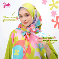 Fleur Scarf By Giok Scarf
