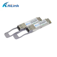 Hilink New 40G-QSFP-ZR4 100KM 1550nm DWDM X4 LC DOM Fiber Optic Transceiver Module