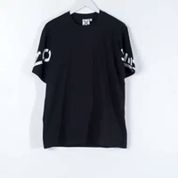 Kaos KENZO CROSS TEXT SLEEVE BLACK TSHIRT 100% ORIGINAL M