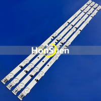 10set New LED Strip For Samsung TV UE32EH4000W UN32EH4000 D1GE-320SC0-R3 BN96-24166A BN96-24145A 32H