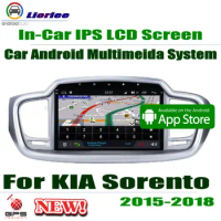 10.1" HD 1080P IPS LCD Screen Android 8 Core For Kia Sorento 2015-2018 Car Radio BT 3G/4G WIFI AUX USB GPS Navi Multimedia