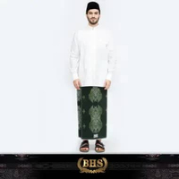 Sarung BHS Classic Silver Motif C49 JSN Olive Tua 02