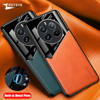 For Realme12 Pro+ Case Zroteve PU Leather Car Magnetic Hard PC Cover For OPPO Realme 12 12x 11x 11 Pro Plus Realme11 Phone Cases