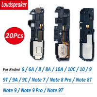 20Pcs，NEW Buzzer Ringer Loud Speaker Loudspeaker Flex Cable For Xiaomi Redmi 6 6A 8 8A 10A 10C 10 9T 9A 9C Note 7 8 8T 9 Pro Max