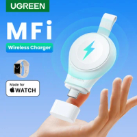 UGREEN MFi for Apple Watch Wireless Charger Portable USB Type C Magnetic Fast Charger for APPLE Watch Series 9 8 7 Ultra 2 SE