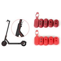 5Pcs Silicone Charge Port Cover Dustproof Rubber Plug Line Hole Protector for Xiaomi Scooter M365 1S Pro/Pro2 Electric Scooter