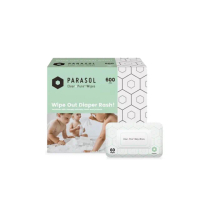 【Parasol】Clear+Pure 極厚天然肌護濕紙巾 60抽 10入/箱(厚磅 舒緩 過敏 瞬吸 親膚)