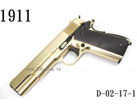 【翔準軍品AOG】(台灣製WE偉益瓦斯手槍 M1911 黃金版 ) HI CAPA全金屬精裝版 D-02-17-1