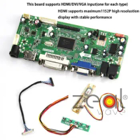 HDMI+DVI+VGA+Audio LCD/LED Screen Universal DIY Controller Board Monitor Kit M.NT68676.2A