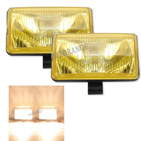 Yellow fog light spotlight for Peugeot 205 GTI CTI 106 306 MI16 H3 spot headlight front halogen fog