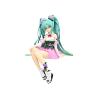 【FuRyu】初音未來 牽牛花妖精泡麵蓋公仔 粉色Ver