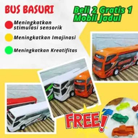 [BELI 2 GRATIS 1 MOBIL JADUL] BP19 Mainan Bus Basuri Klakson Telolet Bis Viral Dilengkapi Klakson Ba