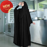 EXCLUSIVE ABAYA KAFTAN ARABIC ZULAIKHA SET KHIMAR PREMIUM DESAIN EKSKLUSIF by HUMASYARI Baju Abaya A